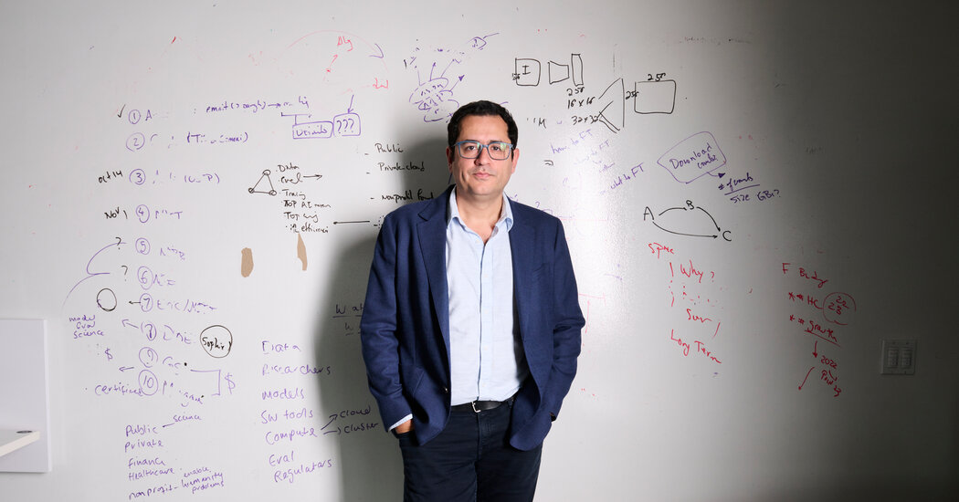 An Industry Insider Drives an Open Alternative to Big Tech’s A.I.