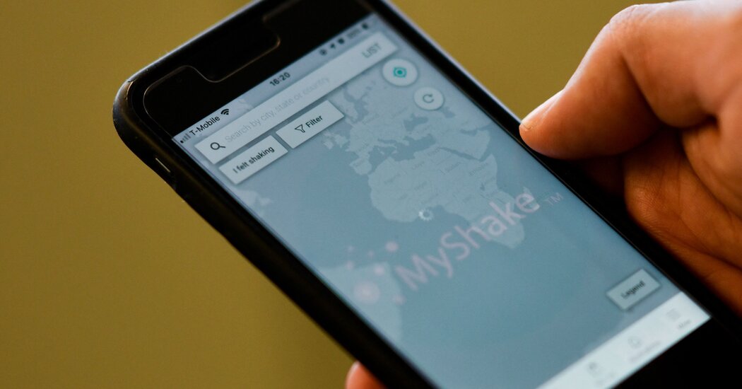 Earthquake App Test at 3:19 A.M. Startles Users on the West Coast