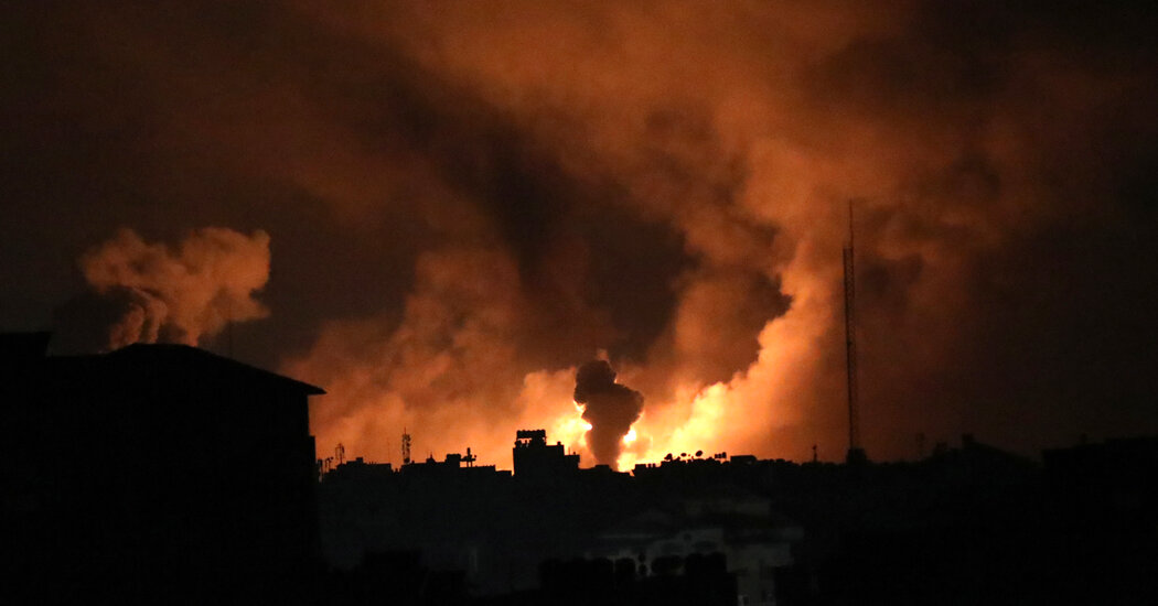 Israel-Hamas War Live News: Israel Says It Is Expanding Operations as It Steps Up Gaza Bombardment